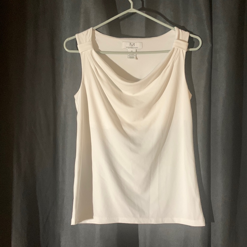 XS white dress shirt